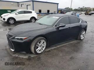 2023 Lexus IS with VIN JTHCA1D26P5123020, listed as a Copart auction lot 51958175 with 30,539 mi miles and Salvage Title. Bid and sale history available at carsss.com. Image 1.