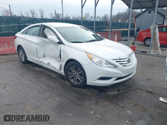 2013 Hyundai Sonata GLS with VIN 5NPEB4AC8DH704973, listed as a IAAI auction lot 41161470 with 127,902 mi miles and . Bid and sale history available at DreamBid. Image 1.