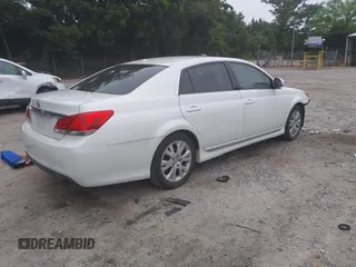 2011 Toyota Avalon with VIN 4T1BK3DB9BU395500, listed as a IAAI auction lot 42645424 with 73,178 mi miles and . Bid and sale history available at DreamBid. Image 4.