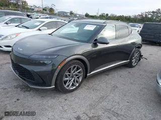 2024 Genesis GV60 Advanced with VIN KMUKCDSC8RU019087, listed as a IAAI auction lot 41378622 with 39,270 mi miles. Bid and sale history available at carsss.com. Image 2.