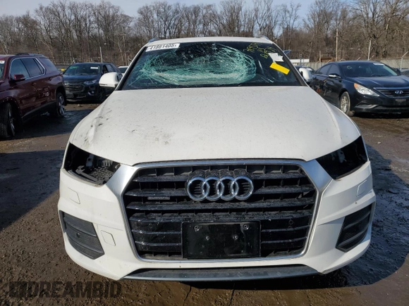 2017 Audi Q3 Premium Plus z VIN WA1JCCFS8HR006944, wystawiony jako Copart lot #41861405 z przebiegiem 90 235 mil mil oraz Szkody całkowita. Historia ofert i sprzedaży dostępna na DreamBid. Obrazek 5.