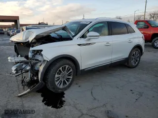2020 Lincoln Nautilus Standard with VIN 2LMPJ8J91LBL35276, listed as a Copart auction lot 83287364 with 43,139 mi miles and Salvage Title. Bid and sale history available at carsss.com. Image 1.