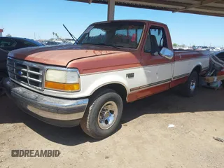 1995 Ford F-150 with VIN 1FTEF15H3SLB36794, listed as a IAAI auction lot 42052372 with 257,155 mi miles and . Bid and sale history available at DreamBid. Image 2.