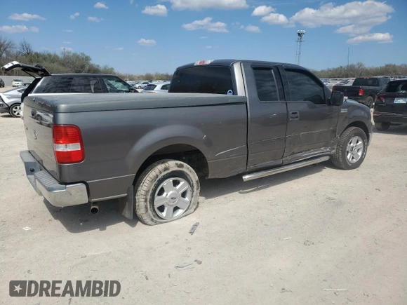 2004 Ford F-150 STX with VIN 1FTRX12WX4NB27521, listed as a Copart auction lot 50555205 with 90,609 mi miles and Salvage Title. Bid and sale history available at carsss.com. Image 3.