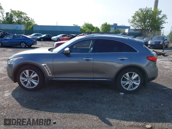 2013 Infiniti FX with VIN JN8CS1MW4DM174765, listed as a IAAI auction lot 42353218 with 109,881 mi miles and . Bid and sale history available at DreamBid. Image 14.