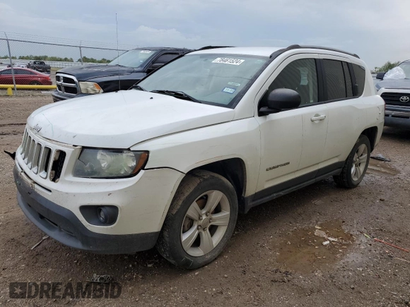 2016 Jeep Compass Sport SE z VIN 1C4NJCBA6GD665465, wystawiony jako Copart lot #78461524 z przebiegiem 169 170 mil mil oraz Szkoda całkowita • Salvage title. Historia ofert i sprzedaży dostępna na DreamBid. Obrazek 1.