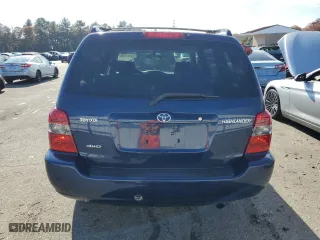 2005 Toyota Highlander with VIN JTEHD21A450037355, listed as a Copart auction lot 74031354 with 81,256 mi miles and Salvage Title. Bid and sale history available at carsss.com. Image 6.