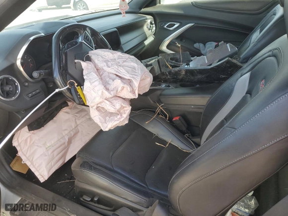 2019 Chevrolet Camaro 2SS with VIN 1G1FH3D79K0116191, listed as a Copart auction lot 84441694 with 0 mi miles and Salvage Title. Bid and sale history available at carsss.com. Image 7.