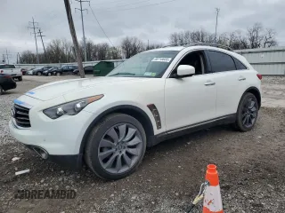 2013 Infiniti FX with VIN JN8CS1MW0DM171913, listed as a Copart auction lot 50718035 with Not Provided miles and Non Repairable. Bid and sale history available at carsss.com. Image 1.