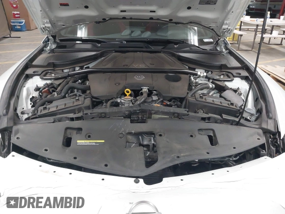 2024 Nissan Z Performance with VIN JN1BZ4BH9RM364239, listed as a IAAI auction lot 41860174 with 7,501 mi miles and . Bid and sale history available at DreamBid. Image 10.
