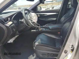 2019 Infiniti QX50 Luxe with VIN 3PCAJ5M10KF115123, listed as a Copart auction lot 57309395 with 122,978 mi miles and Salvage title. Bid and sale history available at DreamBid. Image 7.