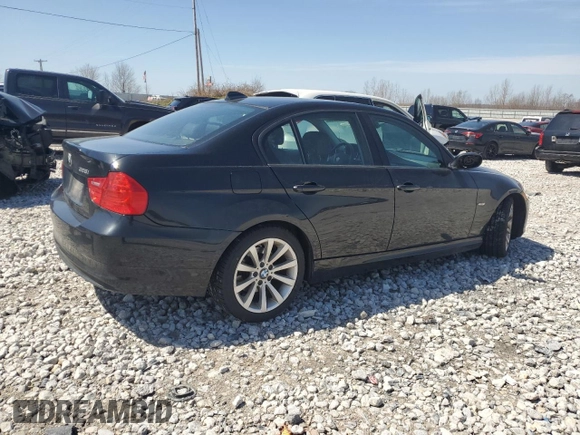 2011 BMW 3 Series 328i with VIN WBAPH7G50BNN06836, listed as a Copart auction lot 52962555 with 0 mi miles and Clean Title. Bid and sale history available at carsss.com. Image 3.