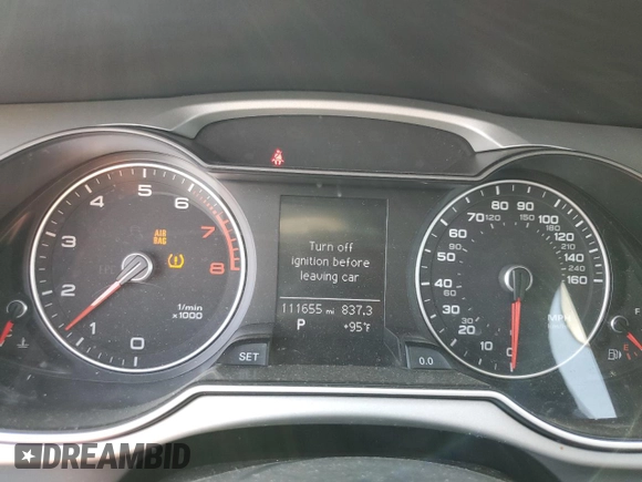 2016 Audi A4 Premium with VIN WAUAFAFL7GN013459, listed as a Copart auction lot 70289984 with 111,655 mi miles and Salvage Title. Bid and sale history available at carsss.com. Image 9.