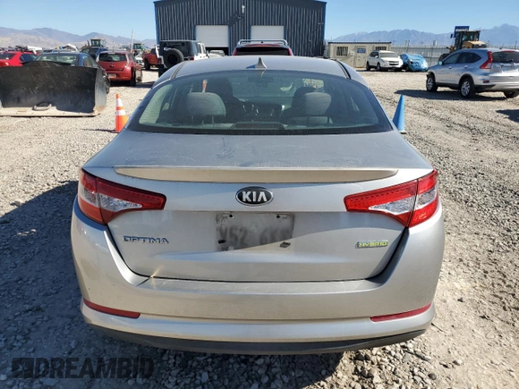 2013 Kia Optima Hybrid LX with VIN KNAGM4AD2D5047841, listed as a Copart auction lot 77695564 with 140,489 mi miles and Clean Title. Bid and sale history available at carsss.com. Image 6.