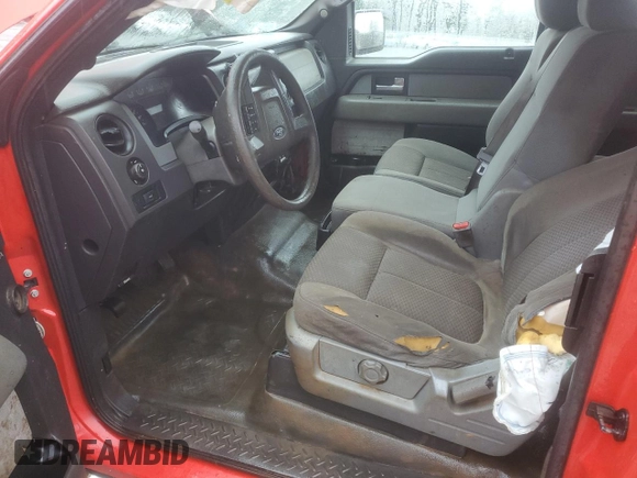 2013 Ford F-150 XL with VIN 1FTFX1EFXDFA24253, listed as a Copart auction lot 44145055 with Not Provided miles and Salvage Title. Bid and sale history available at DreamBid. Image 7.
