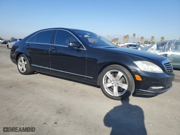 2010 Mercedes-Benz S-Class S 550 with VIN WDDNG7BB4AA321100, listed as a Copart auction lot 44456305 with 161,451 mi miles and Salvage Title. Bid and sale history available at carsss.com. Image 4.
