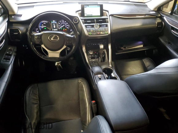 2017 Lexus NX 300h with VIN JTJBJRBZ0H2059875, listed as a Copart auction lot 88512635 with 105,468 mi miles and Salvage Title. Bid and sale history available at DreamBid. Image 8.