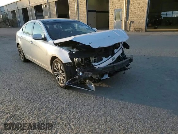 2015 Kia Cadenza Premium with VIN KNALN4D77F5188201, listed as a Copart auction lot 83560754 with 127,177 mi miles and Salvage Title. Bid and sale history available at carsss.com. Image 10.