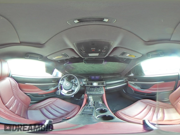 2016 Lexus RC 300 F Sport with VIN JTHSM5BCXG5002318, listed as a Copart auction lot 56561735 with 127,717 mi miles and Salvage title. Bid and sale history available at DreamBid. Image 15.