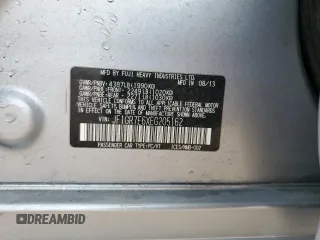 2014 Subaru WRX WRX z VIN JF1GR7E6XEG205162, wystawiony jako Copart lot #58713185 z przebiegiem Nie podano mil oraz Szkoda całkowita • Salvage title. Historia ofert i sprzedaży dostępna na DreamBid. Obrazek 13.