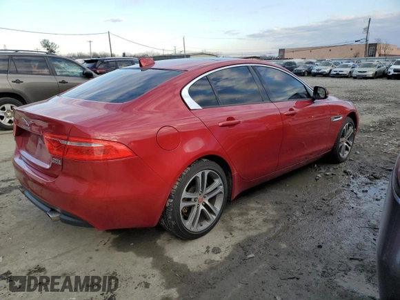 2017 Jaguar XE 35t Premium with VIN SAJAJ4BV1HA958380, listed as a Copart auction lot 88313175 with 72,024 mi miles and Salvage Title. Bid and sale history available at carsss.com. Image 3.