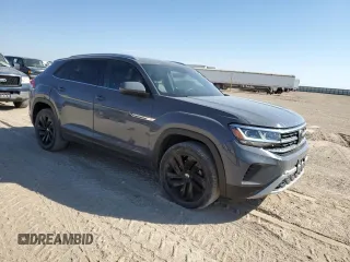 2022 Volkswagen Atlas SE with VIN 1V2JC2CA4NC222945, listed as a Copart auction lot 75046524 with 71,545 mi miles and Clean title. Bid and sale history available at DreamBid. Image 4.