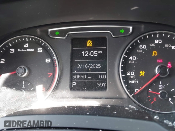 2018 Audi Q3 Premium Plus with VIN WA1HCCFS7JR021004, listed as a IAAI auction lot 41823515 with 50,650 mi miles. Bid and sale history available at carsss.com. Image 15.