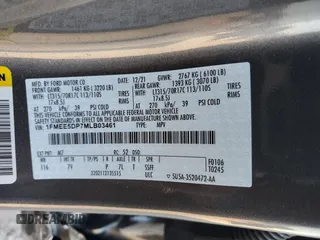 2021 Ford Bronco с VIN 1FMEE5DP7MLB03461, выставлен на аукционе Copart как лот 38855184 с пробегом 6 684 миль миль и Списание • Salvage title. История ставок и продаж доступна на DreamBid. Изображение 15.