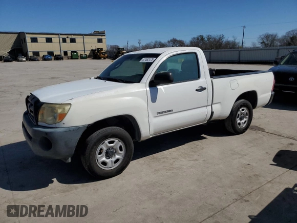 2007 Toyota Tacoma with VIN 5TENX22N87Z375201, listed as a Copart auction lot 47462475 with 517,020 mi miles and Clean Title. Bid and sale history available at carsss.com. Image 1.