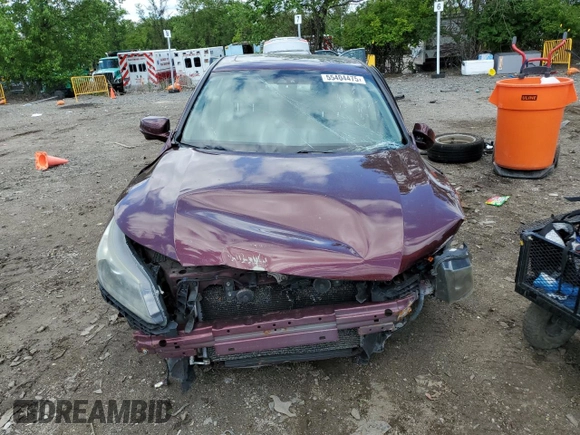 2015 Honda Accord EX-L with VIN 1HGCR2F80FA188373, listed as a Copart auction lot 55404475 with 130,961 mi miles and Salvage title. Bid and sale history available at DreamBid. Image 5.