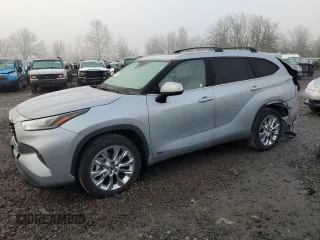 2023 Toyota Highlander Hybrid Limited with VIN 5TDXBRCHXPS570545, listed as a Copart auction lot 44612715 with 35,531 mi miles and Salvage title. Bid and sale history available at DreamBid. Image 1.