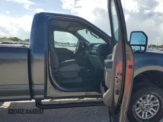 2017 Ford Super Duty F-250 SRW XLT with VIN 1FTBF2BTXHED86449, listed as a Copart auction lot 66594654 with 110,091 mi miles and Salvage Title. Bid and sale history available at carsss.com. Image 10.