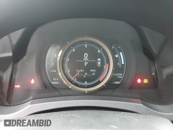2019 Lexus IS 300 with VIN JTHC81D25K5036603, listed as a Copart auction lot 59990305 with 112,290 mi miles and Salvage title. Bid and sale history available at DreamBid. Image 9.