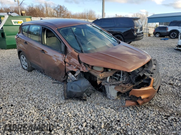 2017 Ford Escape S with VIN 1FMCU0F79HUE12519, listed as a Copart auction lot 86373094 with 144,446 mi miles and Salvage title. Bid and sale history available at DreamBid. Image 4.