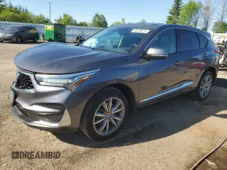 2021 Acura RDX w/Advance Package with VIN 5J8TC2H7XML803258, listed as a Copart auction lot 56039074 with 47,111 mi miles and Salvage Title. Bid and sale history available at carsss.com. Image 1.