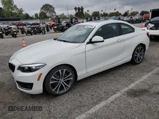 2018 BMW 2 Series 230i with VIN WBA2J1C54JVD09607, listed as a Copart auction lot 49627494 with 39,385 mi miles. Bid and sale history available at carsss.com. Image 1.