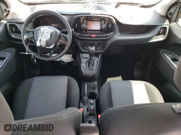 2022 Ram ProMaster City Cargo Tradesman with VIN ZFBHRFAB0N6W56590, listed as a Copart auction lot 63410323 with Not Provided miles and . Bid and sale history available at DreamBid. Image 8.