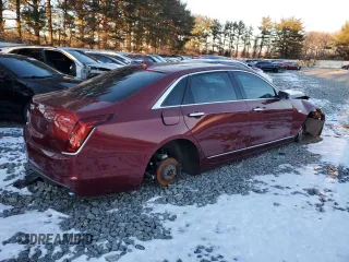2017 Cadillac CT6 AWD with VIN 1G6KB5RS2HU169965, listed as a Copart auction lot 79189994 with 72,637 mi miles and Salvage title. Bid and sale history available at DreamBid. Image 3.