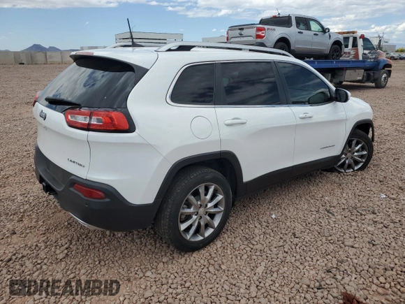 2018 Jeep Cherokee Limited z VIN 1C4PJLDX3JD539162, wystawiony jako Copart lot #53000635 z przebiegiem 59 859 mil mil oraz Szkoda całkowita • Salvage title. Historia ofert i sprzedaży dostępna na DreamBid. Obrazek 3.