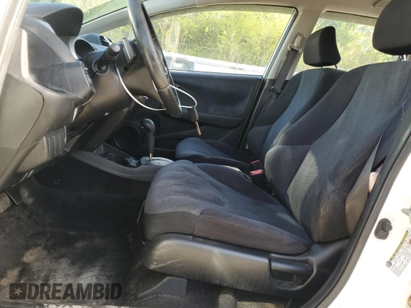 2010 Honda Fit Sport with VIN JHMGE8H49AC038461, listed as a Copart auction lot 54330355 with 133,428 mi miles and Salvage title. Bid and sale history available at DreamBid. Image 7.