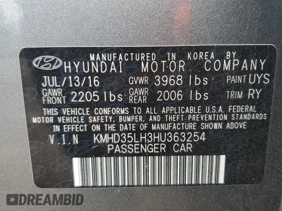 2017 Hyundai Elantra GT with VIN KMHD35LH3HU363254, listed as a Copart auction lot 74022714 with 89,344 mi miles and Salvage Title. Bid and sale history available at carsss.com. Image 13.