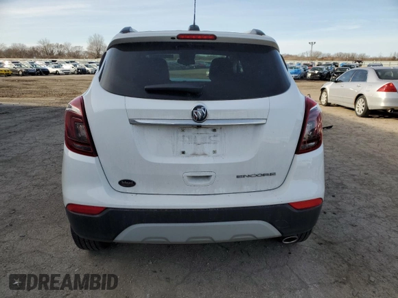 2020 Buick Encore Preferred with VIN KL4CJASB9LB342189, listed as a Copart auction lot 48814595 with 35,920 mi miles and Salvage Title. Bid and sale history available at carsss.com. Image 6.