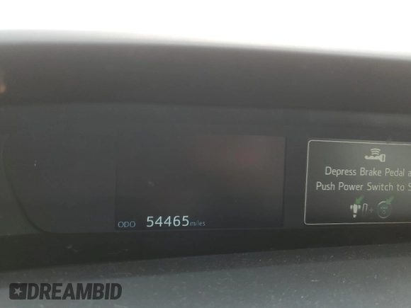 2021 Toyota Prius L Eco with VIN JTDKAMFU1M3148685, listed as a Copart auction lot 59094755 with 54,465 mi miles and Salvage title. Bid and sale history available at DreamBid. Image 9.