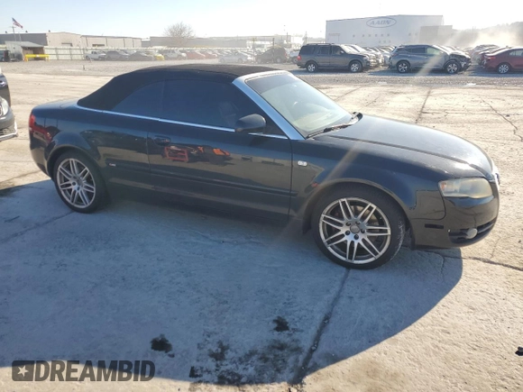 2009 Audi A4 2.0T with VIN WAUAF48H79K007501, listed as a Copart auction lot 85820704 with 126,393 mi miles and Salvage title. Bid and sale history available at DreamBid. Image 4.