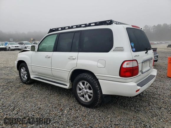 2004 Lexus LX 470 with VIN JTJHT00W343547828, listed as a Copart auction lot 48982045 with 196,877 mi miles and Salvage Title. Bid and sale history available at DreamBid. Image 2.