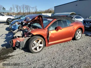 2009 Mitsubishi Eclipse GS with VIN 4A3AL25F69E009559, listed as a Copart auction lot 49976935 with 0 mi miles and Salvage Title. Bid and sale history available at carsss.com. Image 1.