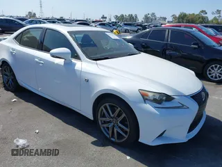 2014 Lexus IS 350 z VIN JTHBE1D25E5002122, wystawiony jako IAAI lot #42516955 z przebiegiem 85 127 mil mil oraz . Historia ofert i sprzedaży dostępna na DreamBid. Obrazek 1.