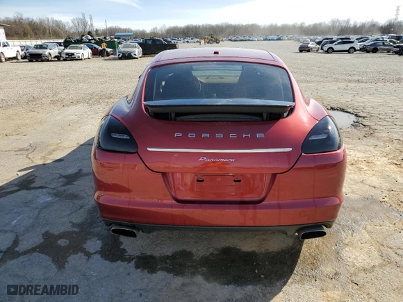 2011 Porsche Panamera with VIN WP0AA2A78BL013752, listed as a Copart auction lot 46829025 with 54,099 mi miles and Salvage Title. Bid and sale history available at carsss.com. Image 5.
