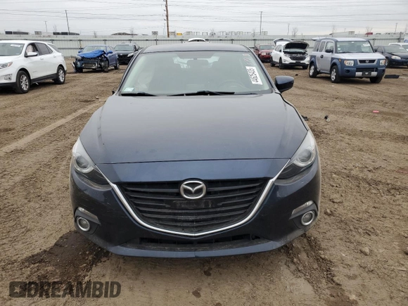2014 Mazda 3 S Touring with VIN JM1BM1L33E1158973, listed as a Copart auction lot 44625435 with 83,203 mi miles and Salvage Title. Bid and sale history available at DreamBid. Image 5.