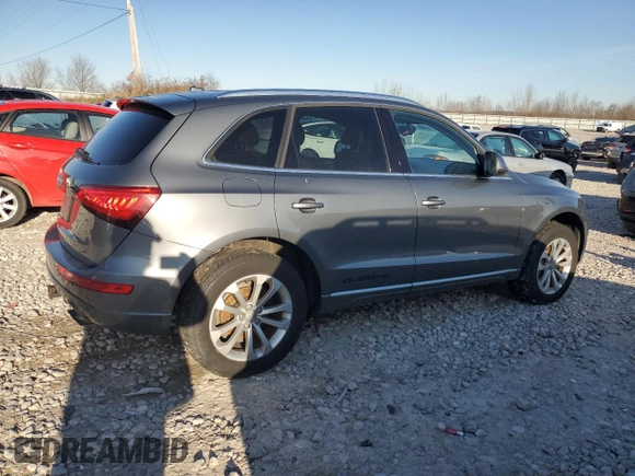 2013 Audi Q5 Premium Plus with VIN WA1LFAFP1DA060336, listed as a Copart auction lot 49486715 with 137,324 mi miles and Clean title. Bid and sale history available at DreamBid. Image 3.